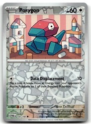 Porygon 142/182 Reverse Holo Common SV04: Paradox Rift