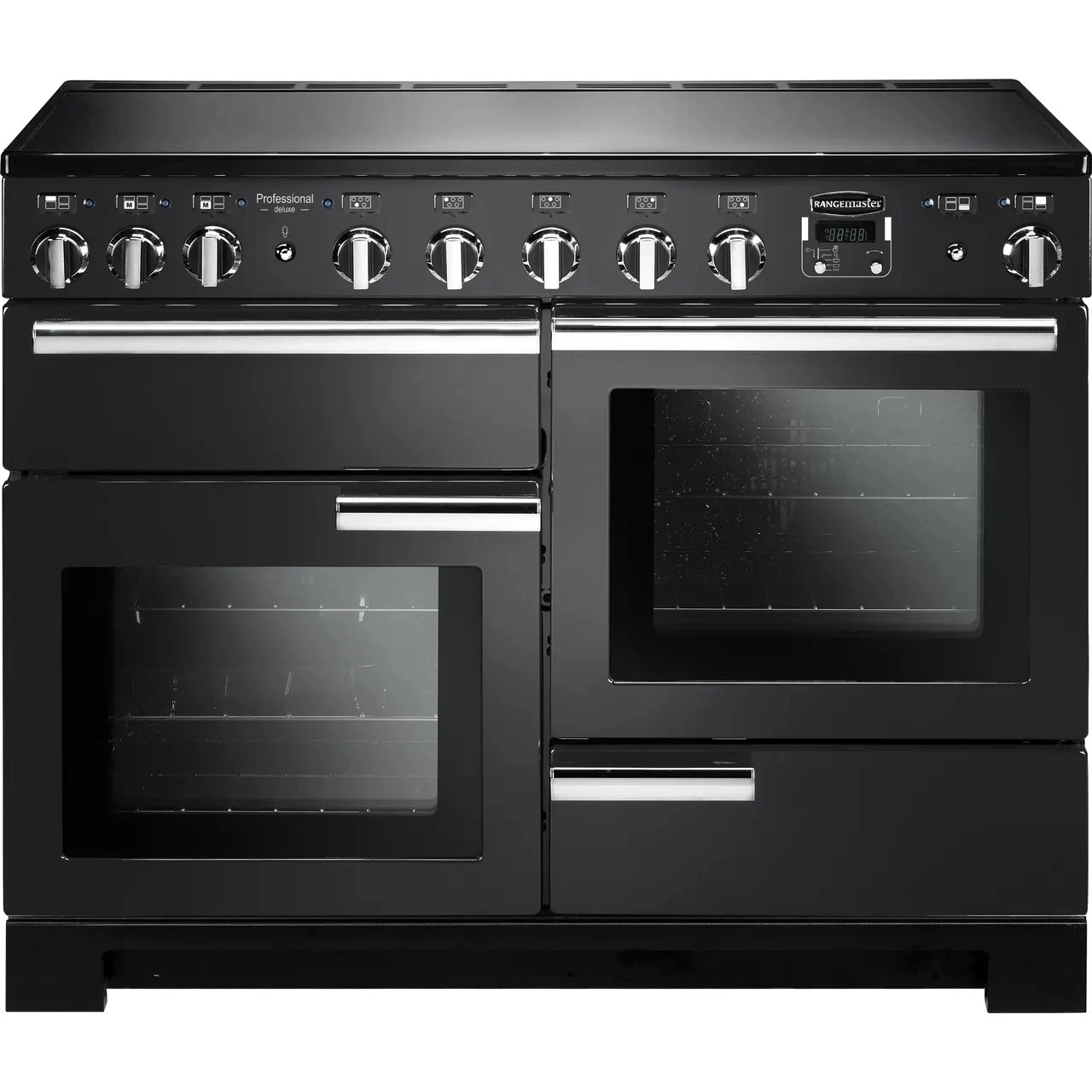 TieDex Rangemaster Professional Deluxe PDL110EICB/C 110cm Electric Range Cooker
Opens in a new windo