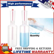 2X Adjustable Volume Dispensing Bottle 500ml Dosing Container Plastic Dosing USA
