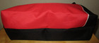 Sacramento Autorama Souvenir Red and Black Zipper Tote Bag 17" W x 5" D x 15" H — photo 8