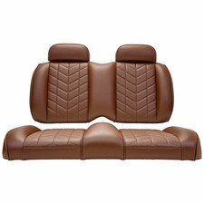 Madjax Aviator Golf Cart Front Seat Cushion Assembly For Ezgo Txtrxv - Coffee Madjax Aviator Golf Cart Front Seat Cushion Assembly For Ezgo Txtrxv - Coffee