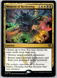 Moment of Reckoning 205/444 Rare Secrets of Strixhaven MTG