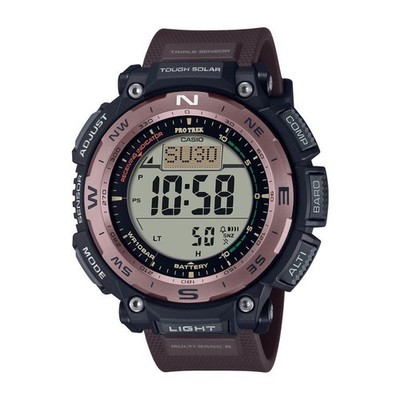 CASIO PRO TREK PRW-3400Y-5JF Climber Line Dual-Layer LCD Digital Solar Men Watch