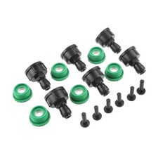 6 Drip Irrigation Faucet Adapters For 1/2" BSP and 3/4" BSP External Thread