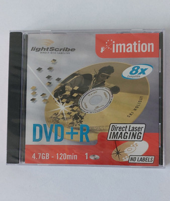 imation DVD+R 4,7GB 120min - NEU - OVP - lightscribe