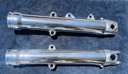 Chrome Front Fork Legs For 84-99 Harley Softail FXST/FXDWG (USED)