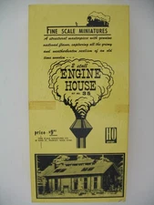 Fine Scale Miniatures HO Kit 35: 2 Stall Engine House