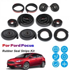 For Ford Focus Door Rubber Strips Seal Weather Draft Wind Noise Reduction G For Ford Focus Door Rubber Strips Seal Weather Draft Wind Noise Reduction G
