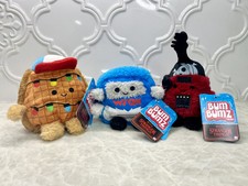 STRANGER THINGS Bum Bumz 4.5  Plush Bundle WAFFLE, EDDIE, VAN Netflix NWT