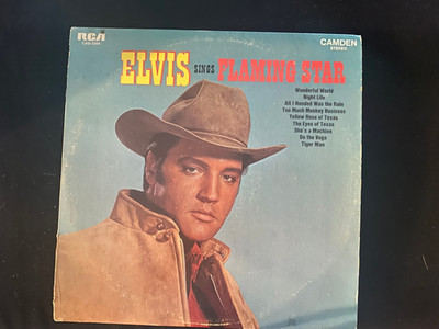 ELVIS PRESLEY - ELVIS  LP DPL2- 0056 - RCA - EXC  CONDITION
