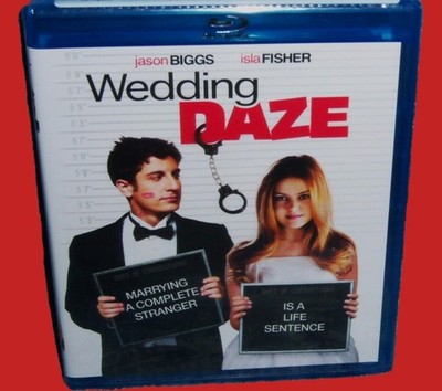 NEW JASON BIGGS ISLA FISHER WEDDING DAZE ROMANTIC COMEDY BLU RAY MOVIE 2006