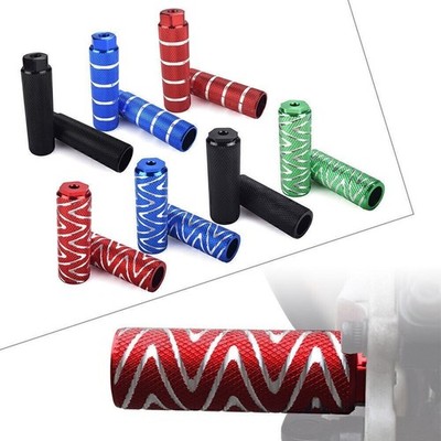 Paar Fahrradpedallegierung Stunt Pegs Vorderachse MTB Bike Anti-Rutsch-Achse