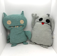 RARE 2012 UGLY DOLL Ice Bat Ghost stuffed Plush NICE Clean