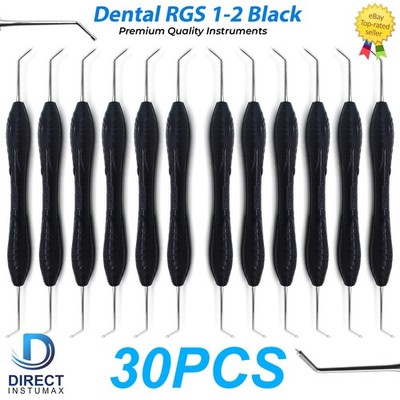 Dental RGS 1-2 Instrument Silicone Handle Depth Dimensions for Restoration