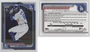 2024 Bowman Chrome Prospects Emil Morales #BCP-221