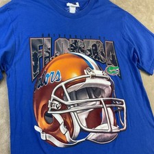 Vintage Florida Gators T-Shirt CSA 90s Y2K Big Graphic Nutmeg Mills Men Sz L