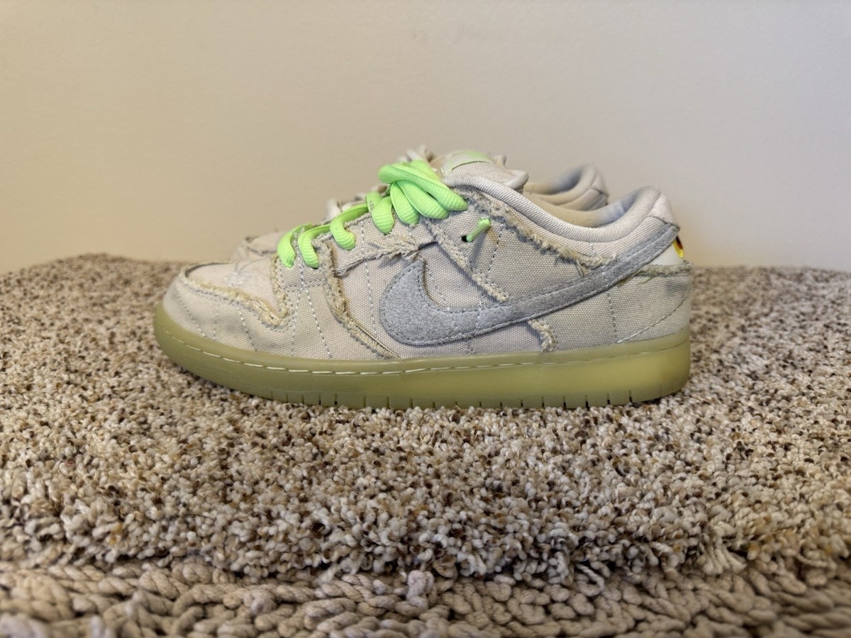 Nike SB Dunk Low Pro PRM Mummy, DM0774-111, White, Mens Skateboard