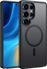 Case for Samsung Galaxy S24 Ultra Magnetic Translucent Matte Shockproof