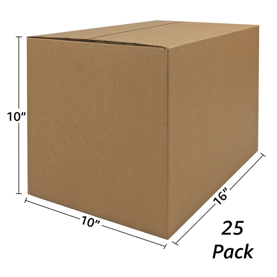 UBMOVE 25 Small Cardboard Boxes 16x10x10" for Moving Packing Shipping - Image 2 of 4
