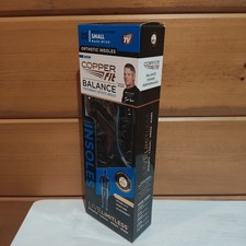 COPPER FIT BALANCE Orthotic Insoles  Size S Small Women's 7.5-9 or Men's 6.5-8