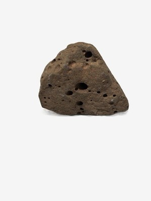 Small Black Lava Volcanic Rock Chunk   Natural, Raw, Beautifully Textured