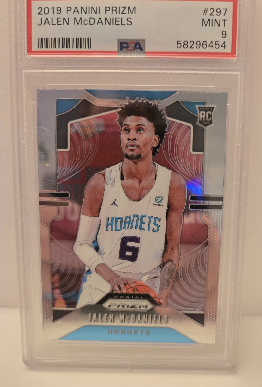2019-20 Panini Prizm - Jalen McDaniels #297 *Rookie* PSA 9 - Charlotte Hornets