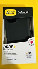 New Apple iphone 16 plus Black OTTERBOX Defender Series  Magsafe Case  
