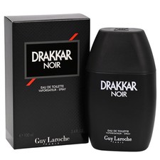 DRAKKAR NOIR by Guy Laroche 3.4 / 3.3 oz EDT For Men New in Box