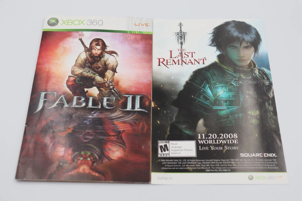 Fable II 2 Microsoft Xbox 360 Game CIB Complete Used  - Image 4 of 4