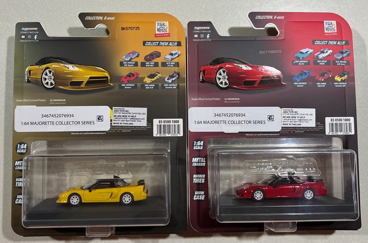 NEW 2025 Majorette Collection Series 1995 Honda NSX-R GT RED