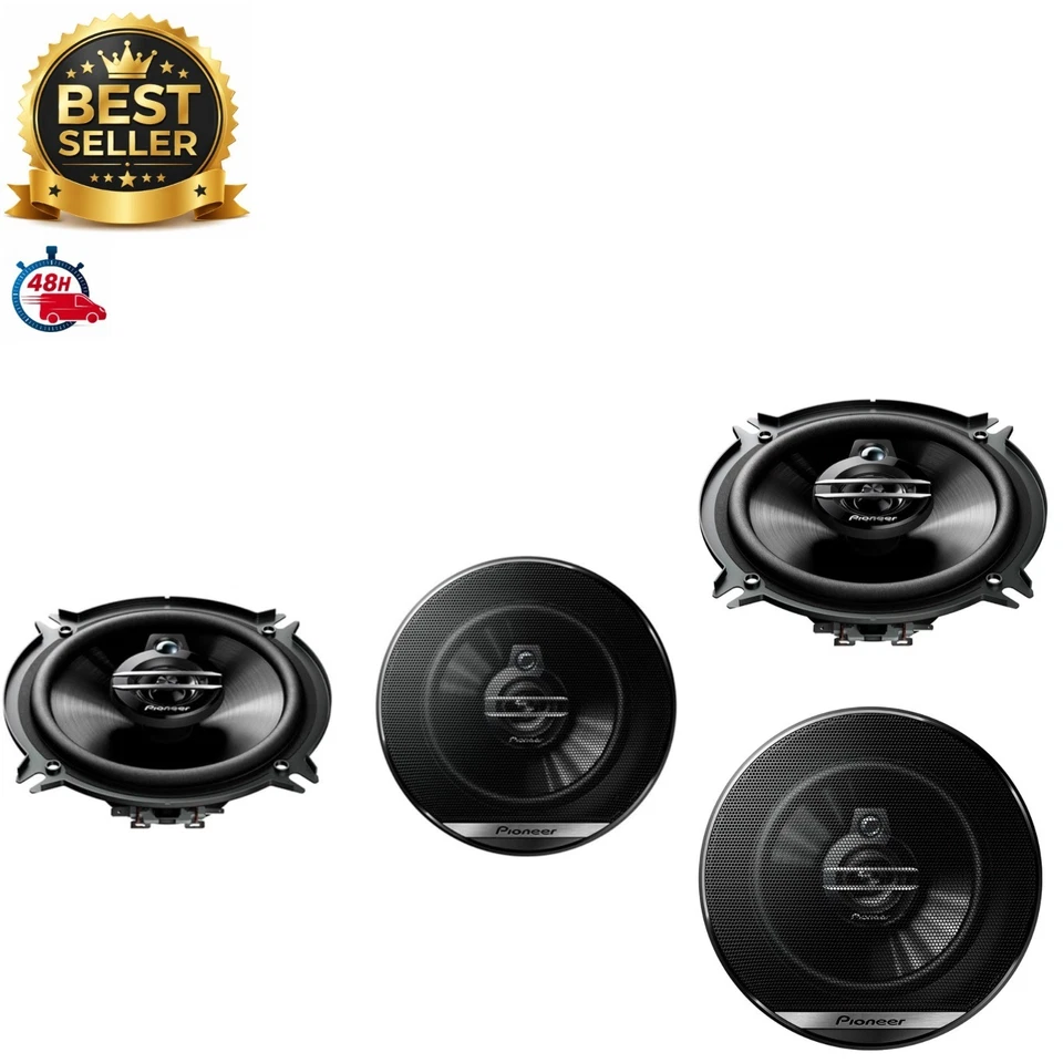 PIONEER TS-G1330F Haut-parleurs Coaxiaux 3 Voies 13cm 250 Watts - Photo 1/4