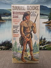 Marx Johnny West Series Daniel Boone 1st Edition Box with Accessories No Figure
