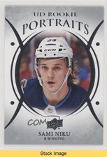 2018-19 Upper Deck UD Portraits Rookies Sami Niku #P-60 READ 0qr0