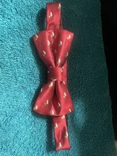 Chaps Men’s Adjustable Bow Tie Duck Print