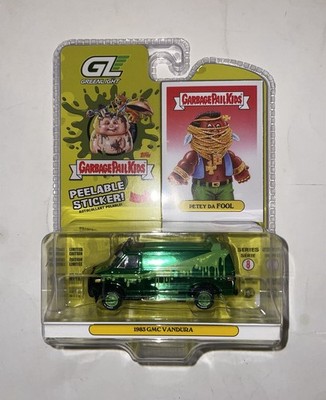 Greenlight Garbage Pail Kids 1983 GMC Vandura Chrome Chase Petey