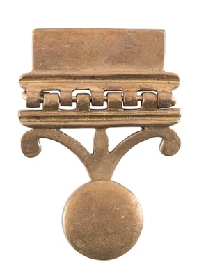 Pugio-Halter für Römergürtel, Vindonissa-Muster, Paar Gürtel Accessoire Kostüm - Bild 1 von 2