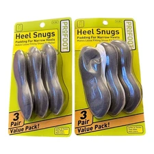NIP Profoot Heel Snugs 4 Blisters / Discomfort Foot Care Narrow Shoe Pad 6 Pair