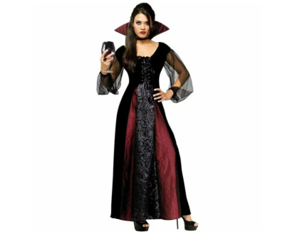 Gothic Maiden Vampiress Women's Halloween Costume