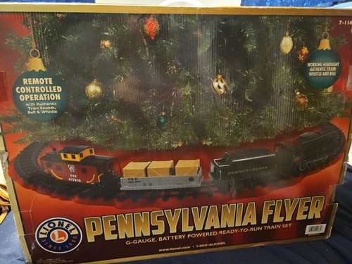 Lionel Pennsylvania Flyer Freight G-Gauge Train Set Battery Powered 7-11140 - Picture 2 of 5
