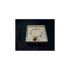 Things Remembered SS YG Cross Bracelet