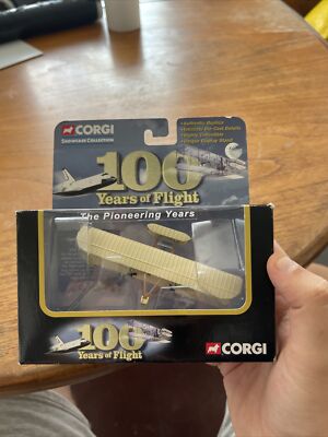 Corgi Scale 100 Years of flight CS90110 Orville & Wilber Wright Kittyhawk