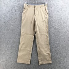 Tommy Hilfiger Chino Pants Youth 20 Boys Reg actual 31x29 Beige Cotton Blend