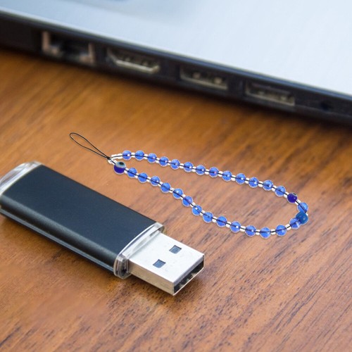 Mobile Phone Chain Wrist Strap for Cellphone Lanyard Beaded Charm - 第 9/12 張圖片