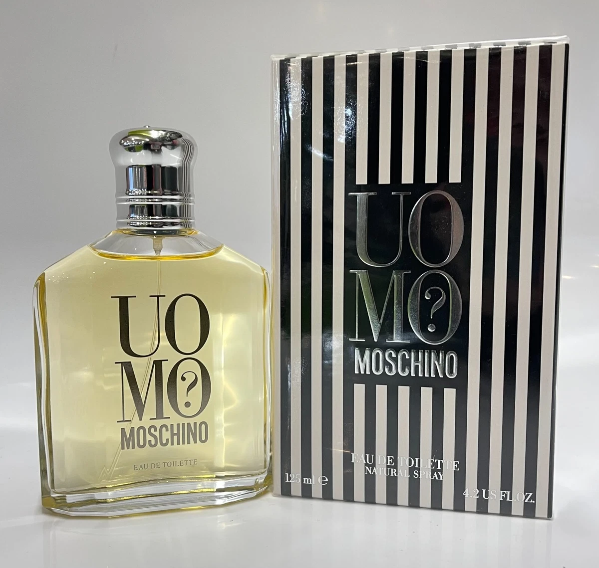 PARFUM MEN MOSCHINO UOMO EAU DE TOILETTE NATURAL SPRAY 125 ML 4.2 OZ