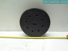 20 lb Black Plastic Barbell Weight Plate USA Made