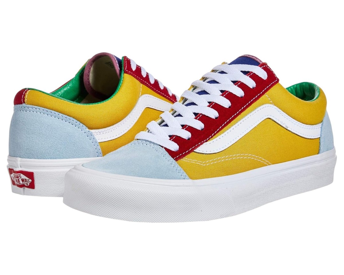 Vans Style 36 Sunshine Men\'s 7 Women\'s 8.5 Skate Shoes Color Block New With Tag Vans Style 36 Sunshine Men main image 4