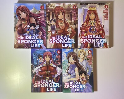The Ideal Sponger Life Vol 1-5 Tsunehiko Watanabe Manga Seven Seas