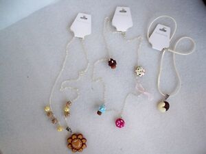 Offerta 3 Collane Ciondoli In Fimo Fatte A Mano Necklace Ebay