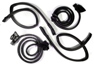 1978-87 El Camino GMC Weatherstrip Seal Kit Door Roof Rubber Metro! USA G-Body