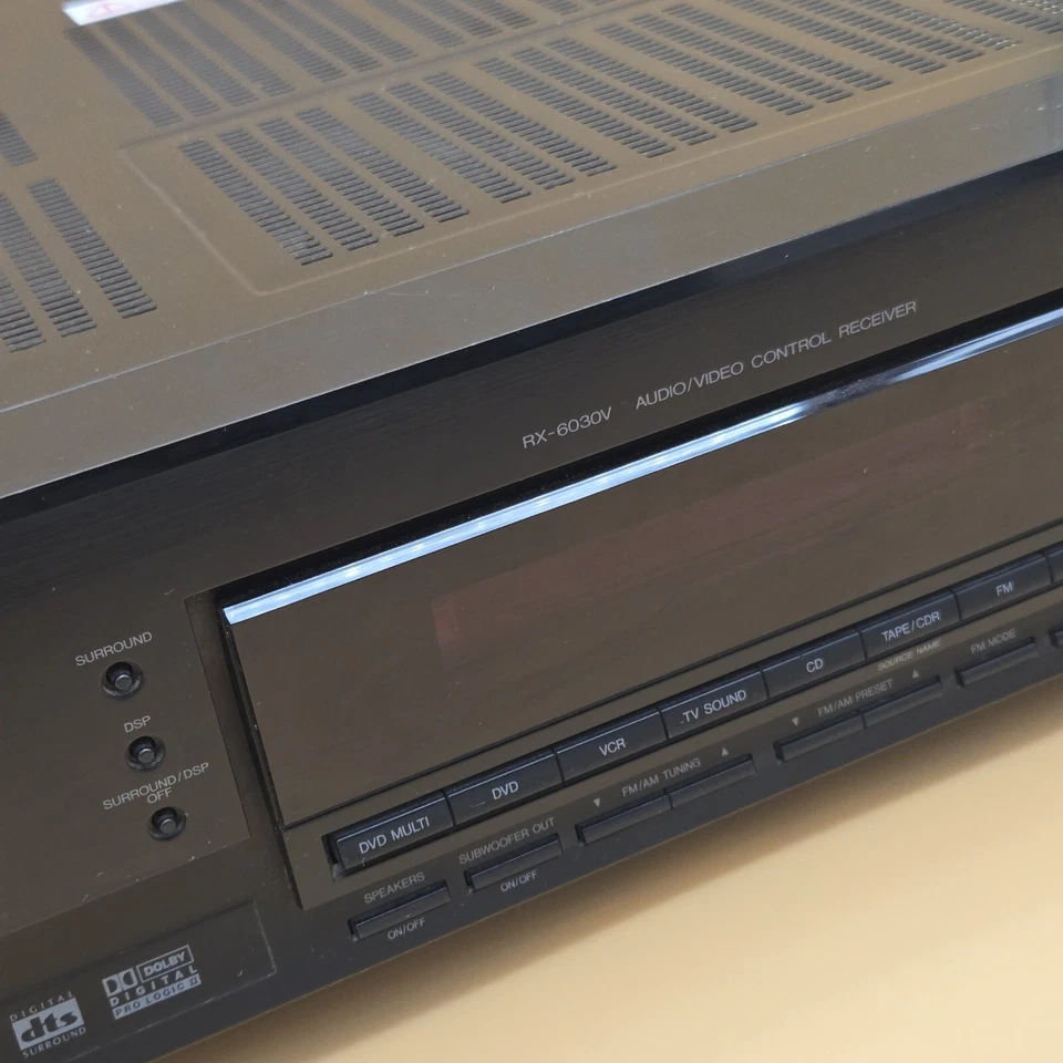 JVC RX-6030VBK Surround Stereo AM/FM Audio/Video Receiver TESTED & Working CLEAN - Image 3 of 4